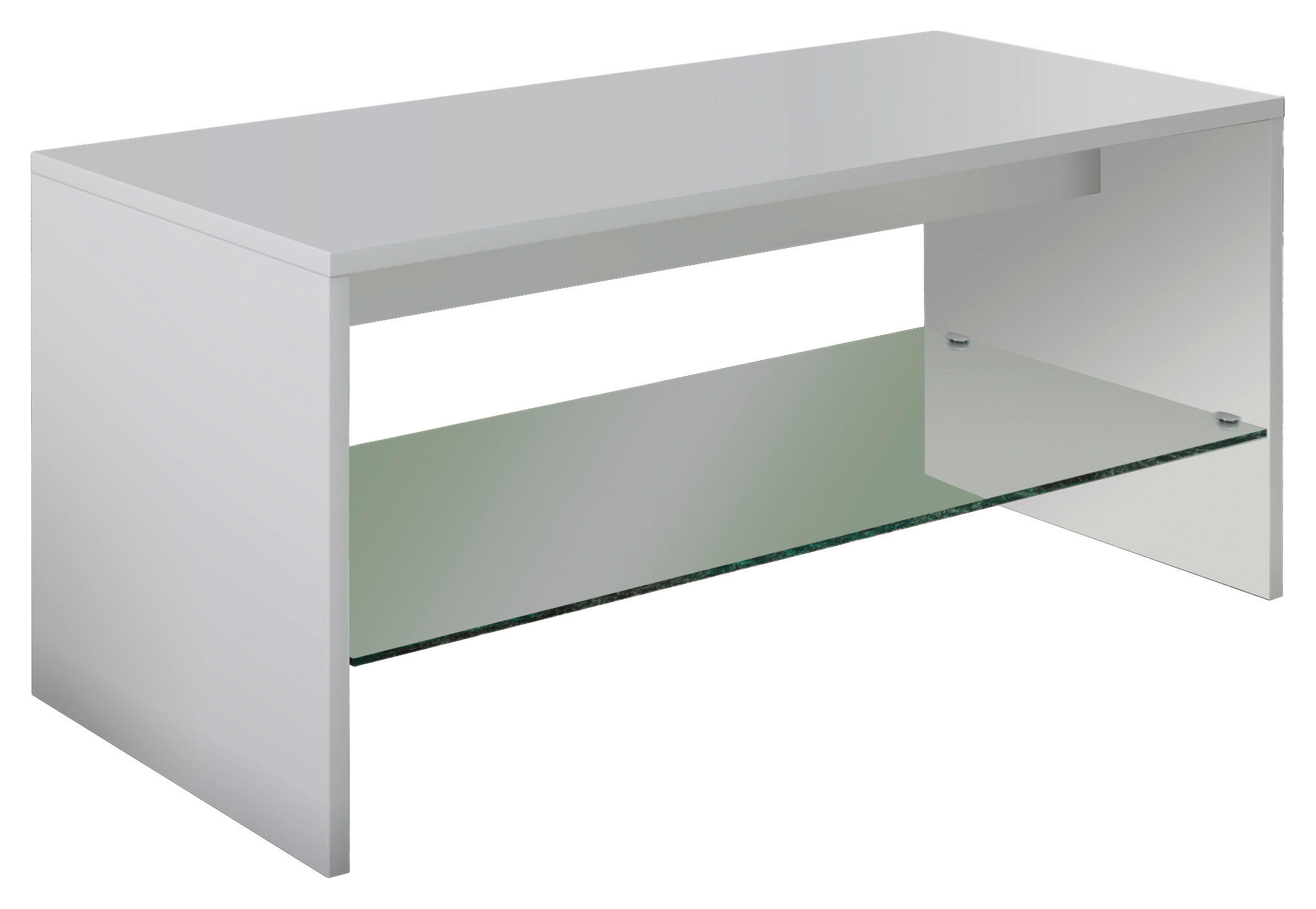 Couchtisch Mit Stauraum Wisal Weiß