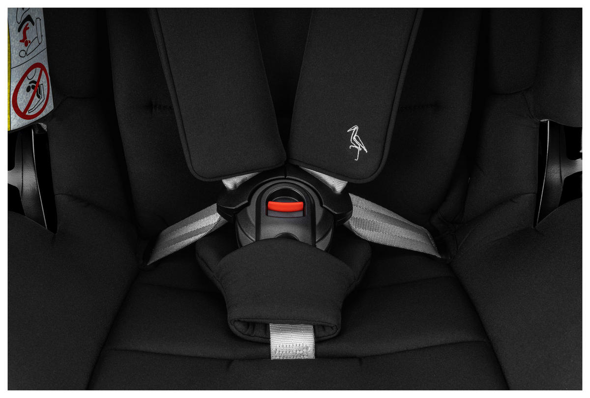 KINDERAUTOSITZ Niki Kid Onyx   - Schwarz, Basics, Textil (45/59/53,5cm) - Storchenmühle