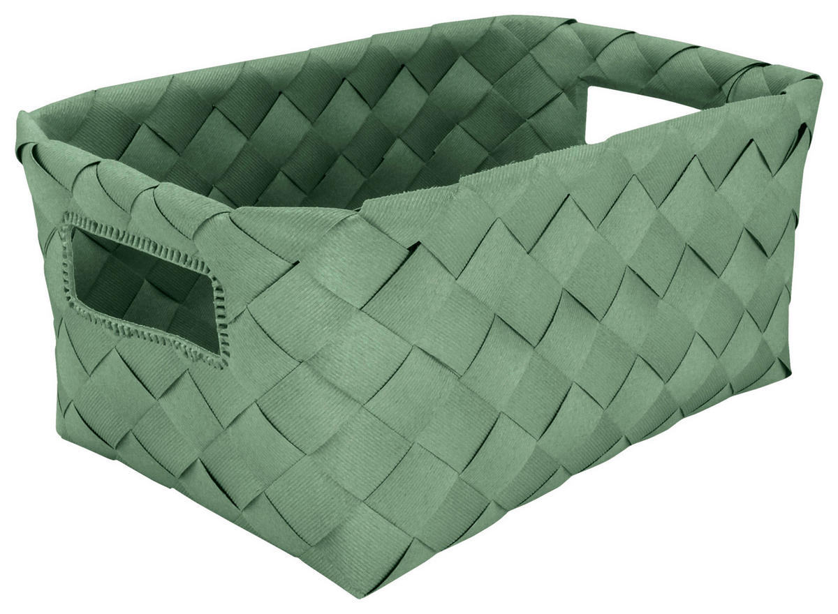 AUFBEWAHRUNGSKÖRBCHEN  - Hellgrün, Basics, Kunststoff (28/18,5/12cm) - Kleine Wolke