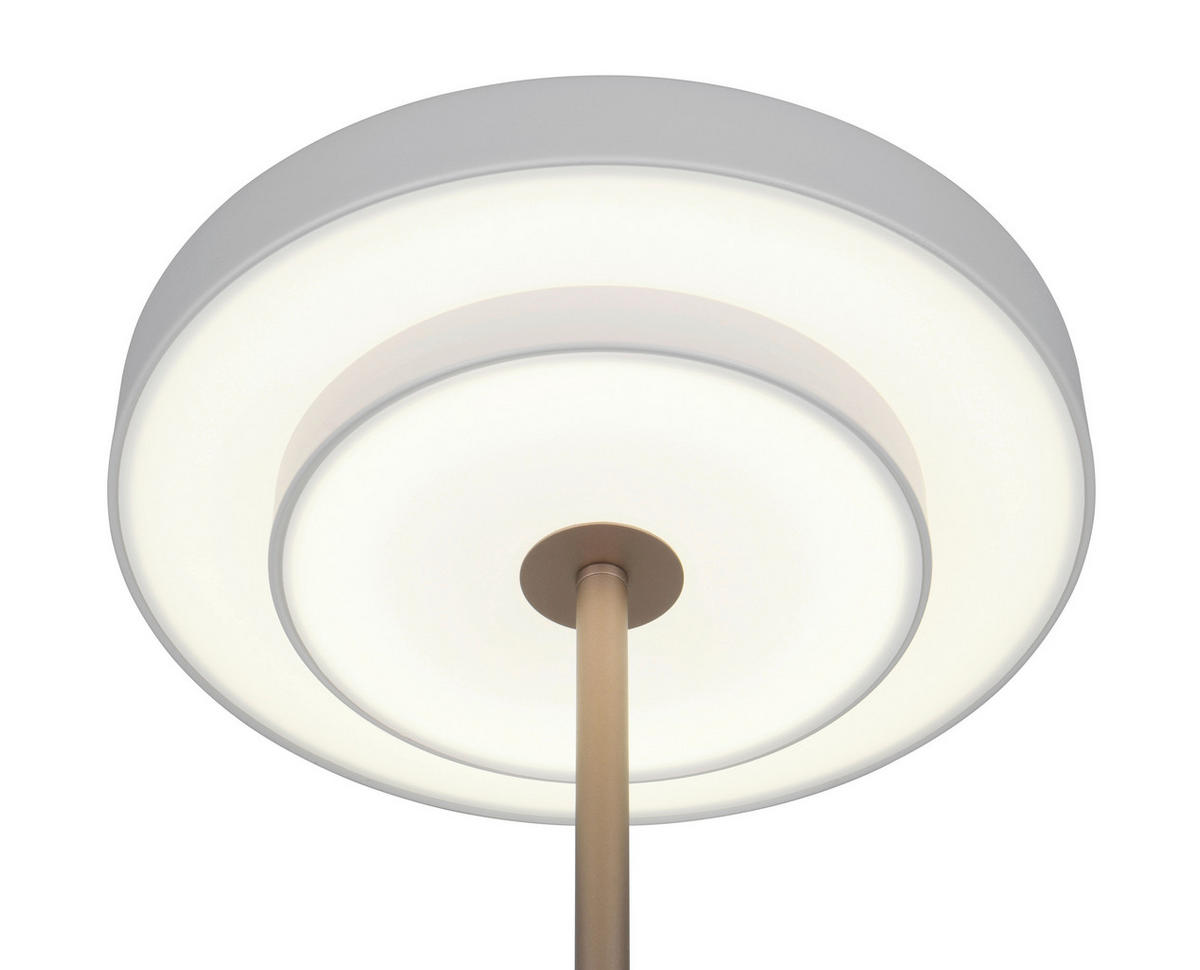 LED ASZTALI LÁMPA - barna/szürke, Basics, fém (30/45,5cm)