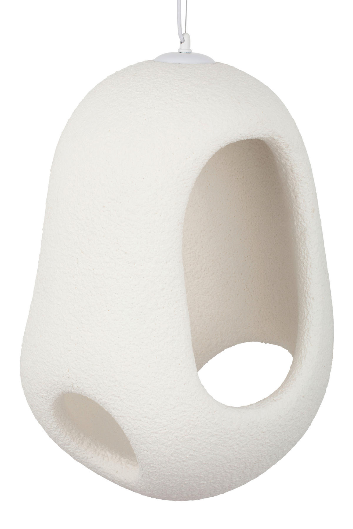 HÄNGELEUCHTE 39/120 cm   - Weiß, Design, Kunststoff/Metall (39/120cm) - Collet's Monde