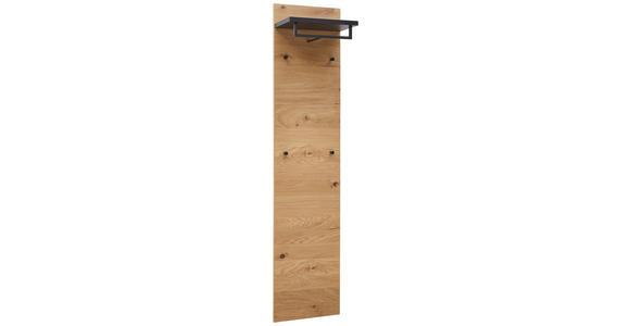 GARDEROBE 115/193/37 cm  - Eichefarben/Anthrazit, Design, Holz (115/193/37cm) - Dieter Knoll