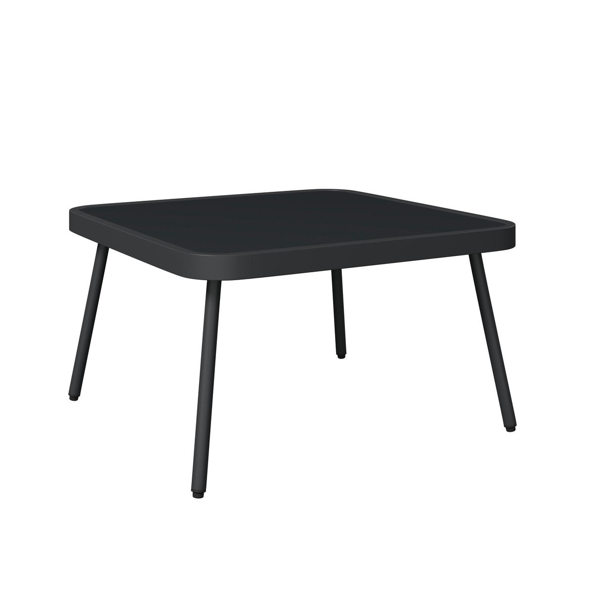 LOUNGEGARNITUR 6-teilig   Eisen  - Dunkelgrau, MODERN, Glas/Textil (198l) - Ambia Garden