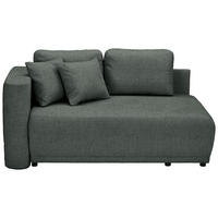 CHAISELONGUE Chenille Anthrazit  - Anthrazit/Schwarz, KONVENTIONELL, Kunststoff/Textil (93/73/171cm) - Carryhome