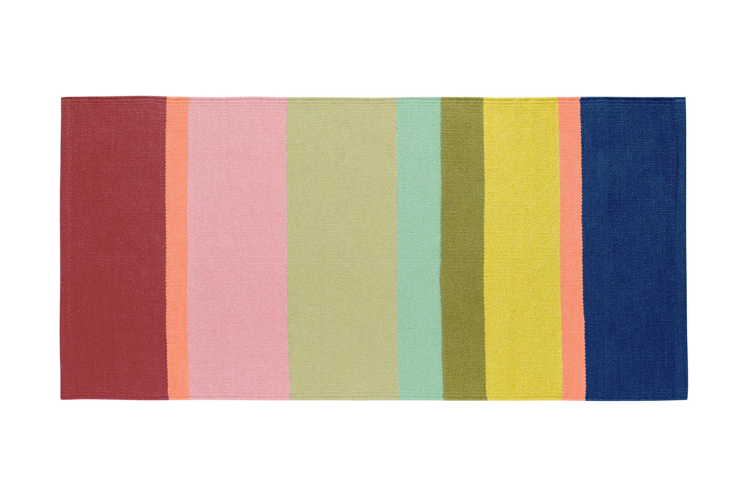 LÄUFER 140/70 cm REMEMBER  - Hellrosa/Hellgelb, Basics, Textil (140/70cm)