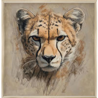 METALLBILD 30/30/2 cm  - Multicolor, Basics, Metall (30/30/2cm)