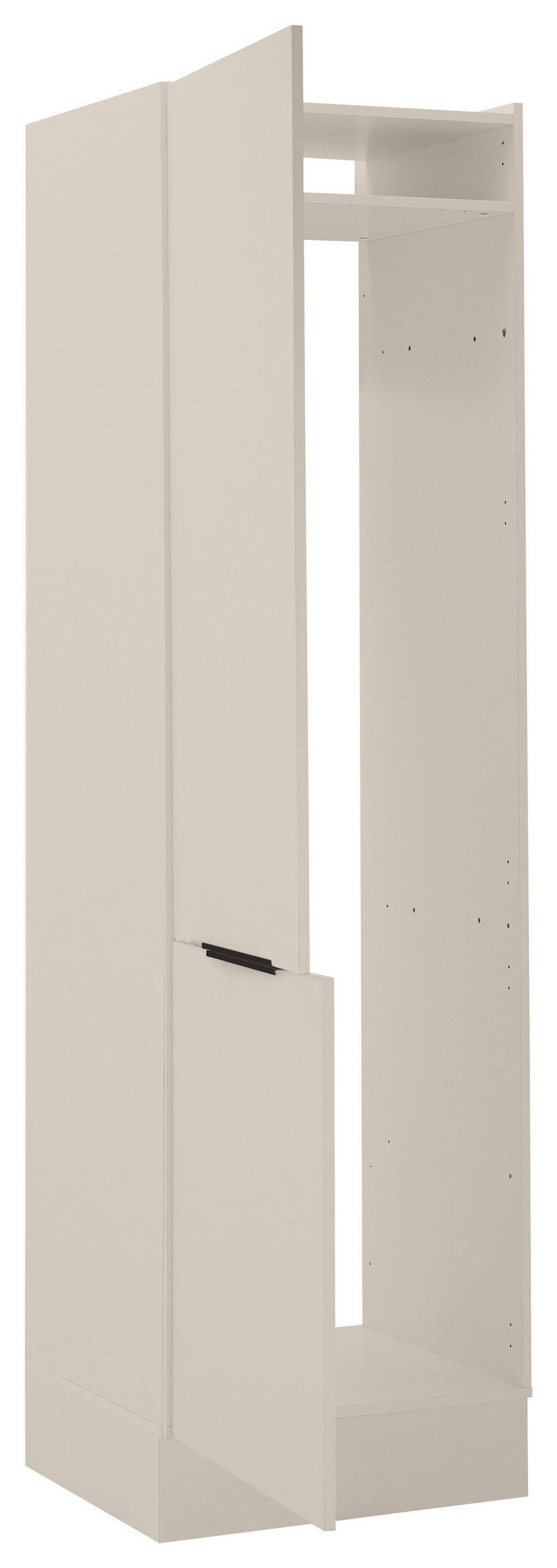 SKÅP FÖR VITVAROR 60/211/57 cm  i kashmir  - svart/kashmir, Basics, metall/trämaterial (60/211/57cm) - Xora