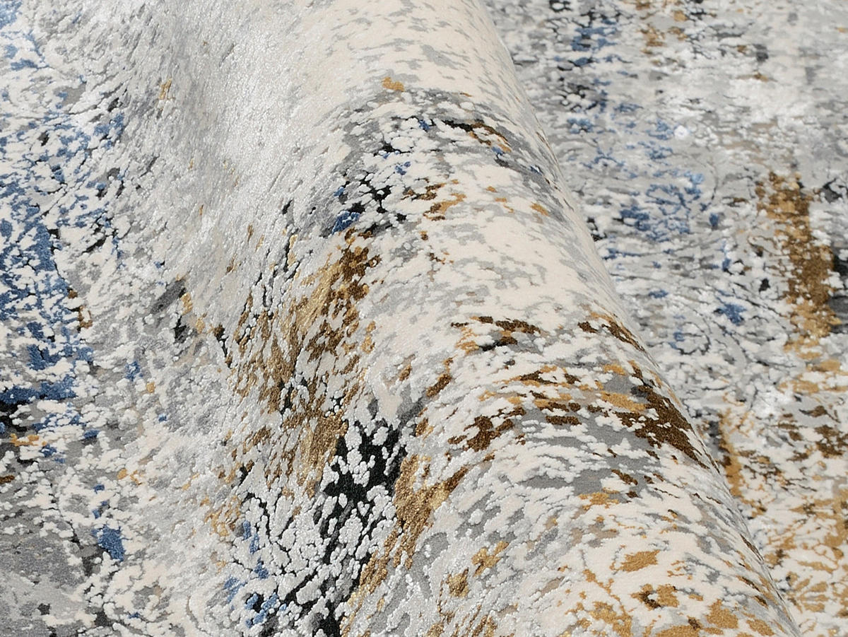 WEBTEPPICH Le Mans Grau, Schwarz  - Schwarz/Grau, Design, Textil (200/290cm) - Dieter Knoll