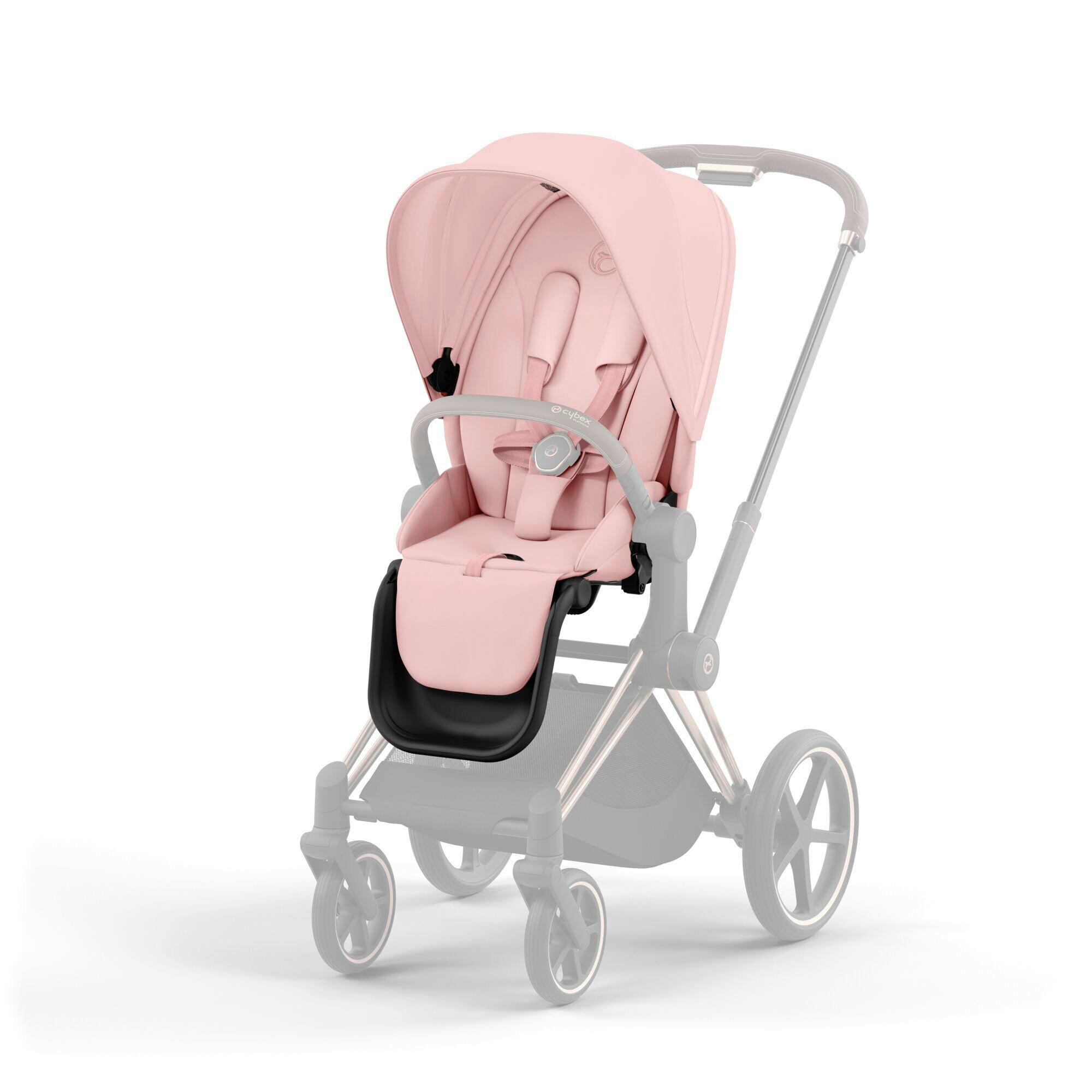 KINDERWAGENAUSSTATTUNG PRIAM  - Hellrosa, Basics, Kunststoff/Textil (92/60/109cm) - cybex PLATINUM