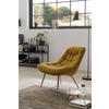 XXL-SESSEL - Gelb/Naturfarben, MODERN, Textil/Metall (76/85,6/85,6cm) - Livetastic