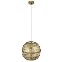 HÄNGELEUCHTE 30/120 cm    - Messingfarben, Konventionell, Metall (30/120cm) - Globo