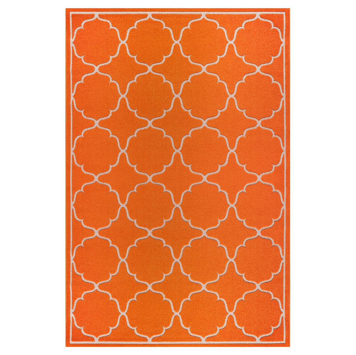 TEPIH ZA UNUTAR./VANJ. UPORAB 120/170 cm   narančasta  Berlin  - narančasta, Lifestyle, tekstil/plastika (120/170cm)