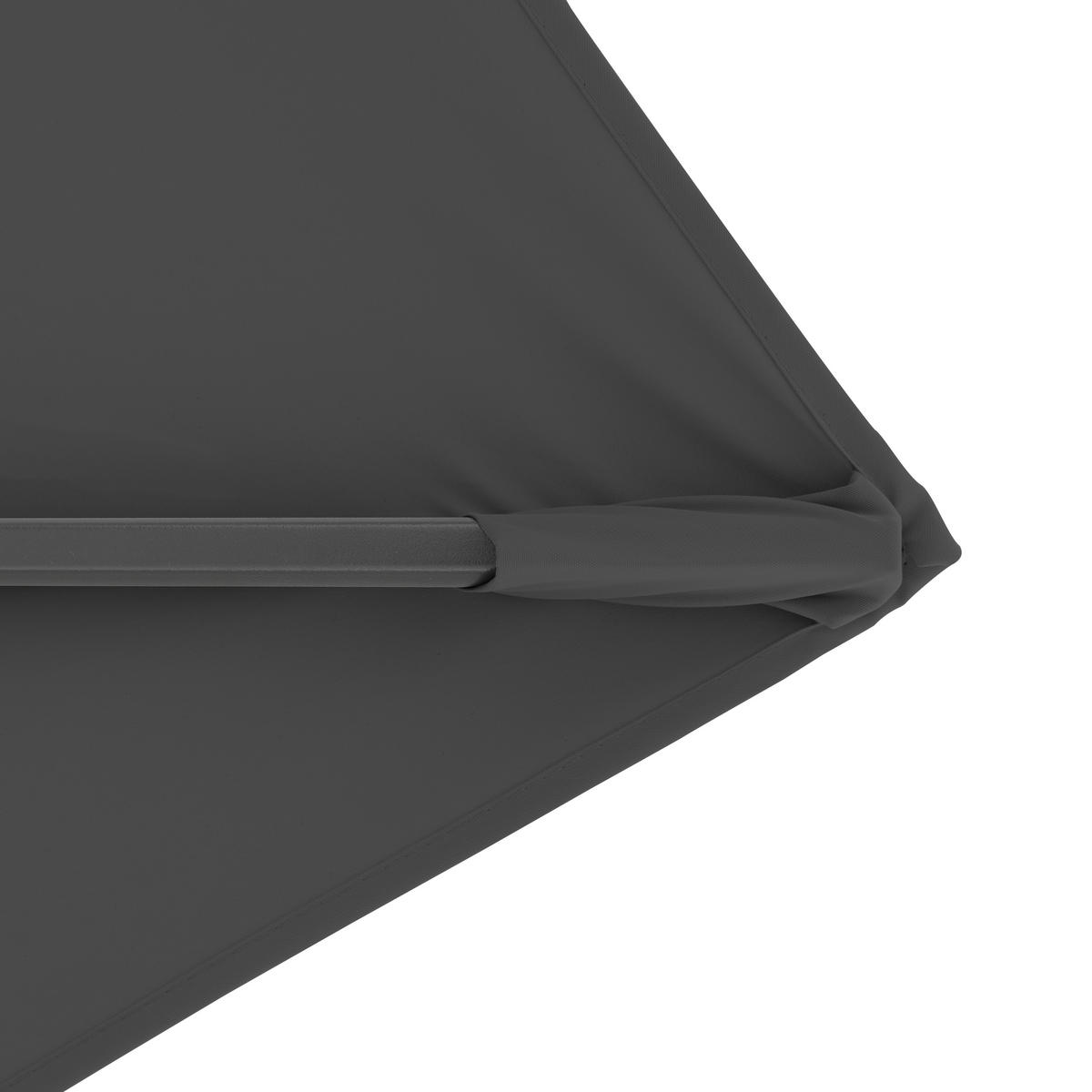 AMPELSCHIRM Anthrazit  - Anthrazit/Schwarz, Basics, Textil/Metall (310/210cm) - Doppler