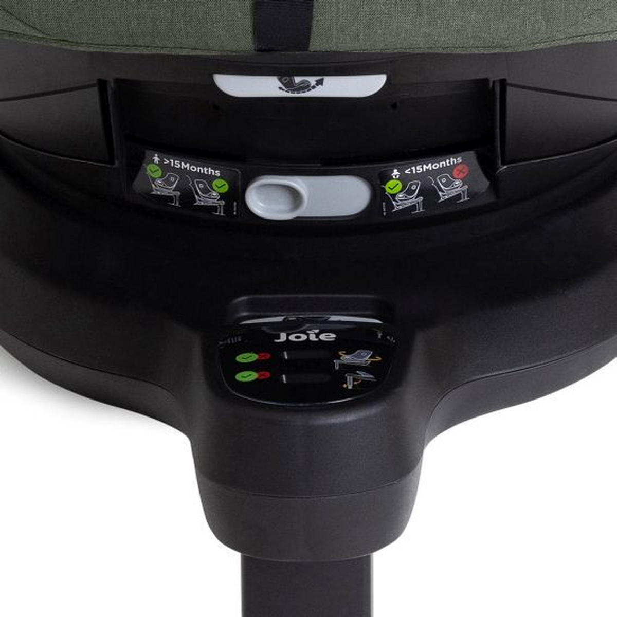 REBOARDER-KINDERSITZ i-Harbour Pro  - Olivgrün, Basics, Kunststoff (46/49/71,5cm) - JOIE SIGNATURE