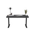 SCHREIBTISCH höhenverstellbar  - Schwarz, Design, Holzwerkstoff/Kunststoff (140/70/73-118cm) - Novel