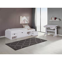 ENOPOSTELJNA SOBA, bela  - modra/bela, Moderno, leseni material/les - MID.YOU