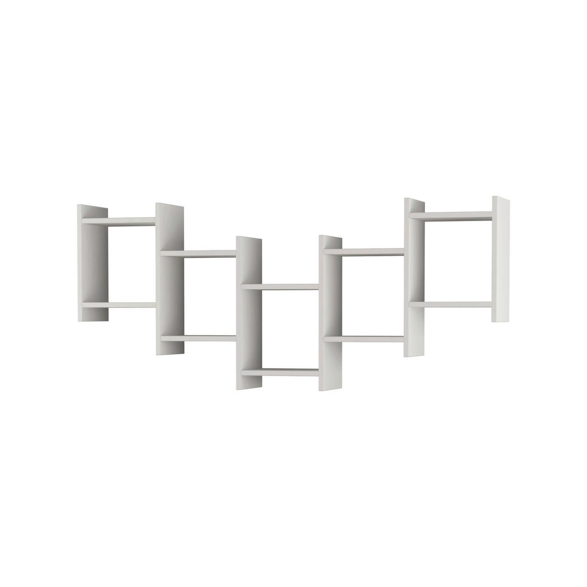 VÄGGHYLLPLAN 151/64/20 cm  - vit, Design, trämaterial (151/64/20cm) - Livetastic