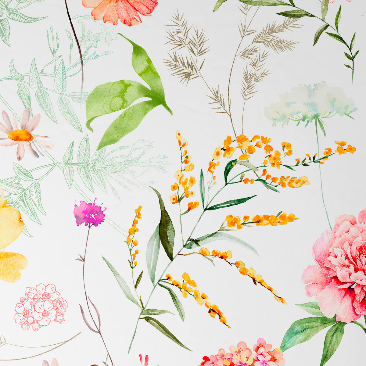 BETTWÄSCHE CUBY Satin 140/200 cm  - Multicolor, KONVENTIONELL, Textil (140/200cm) - Esposa