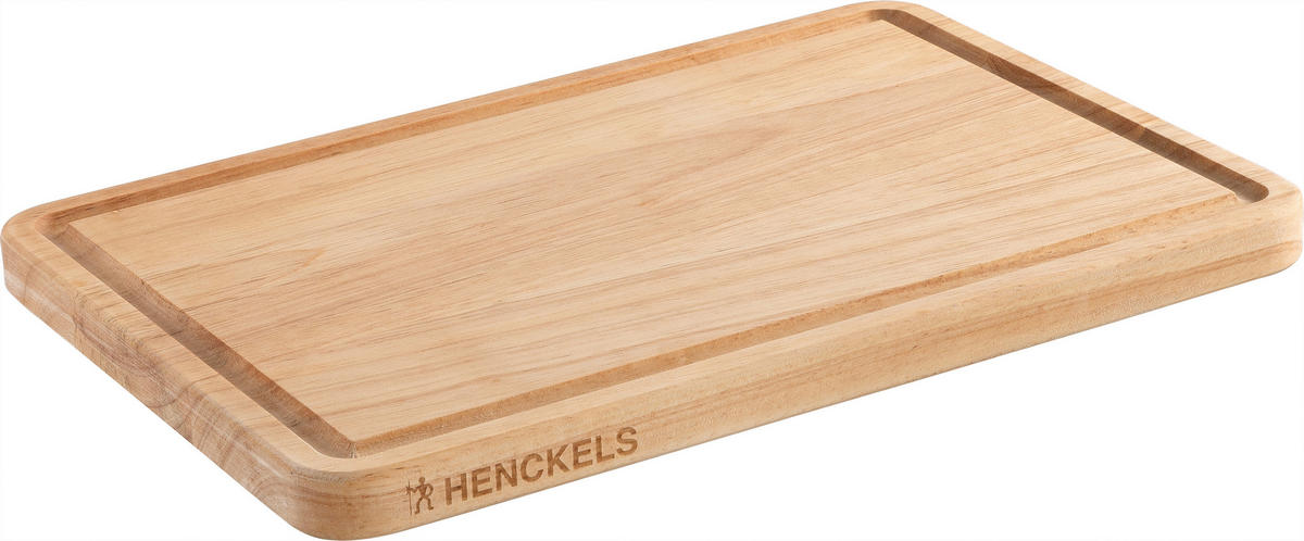 SCHNEIDEBRETT Holz Kautschukholz  - Basics, Holz (32/22/2cm) - Henckels by ZWILLING
