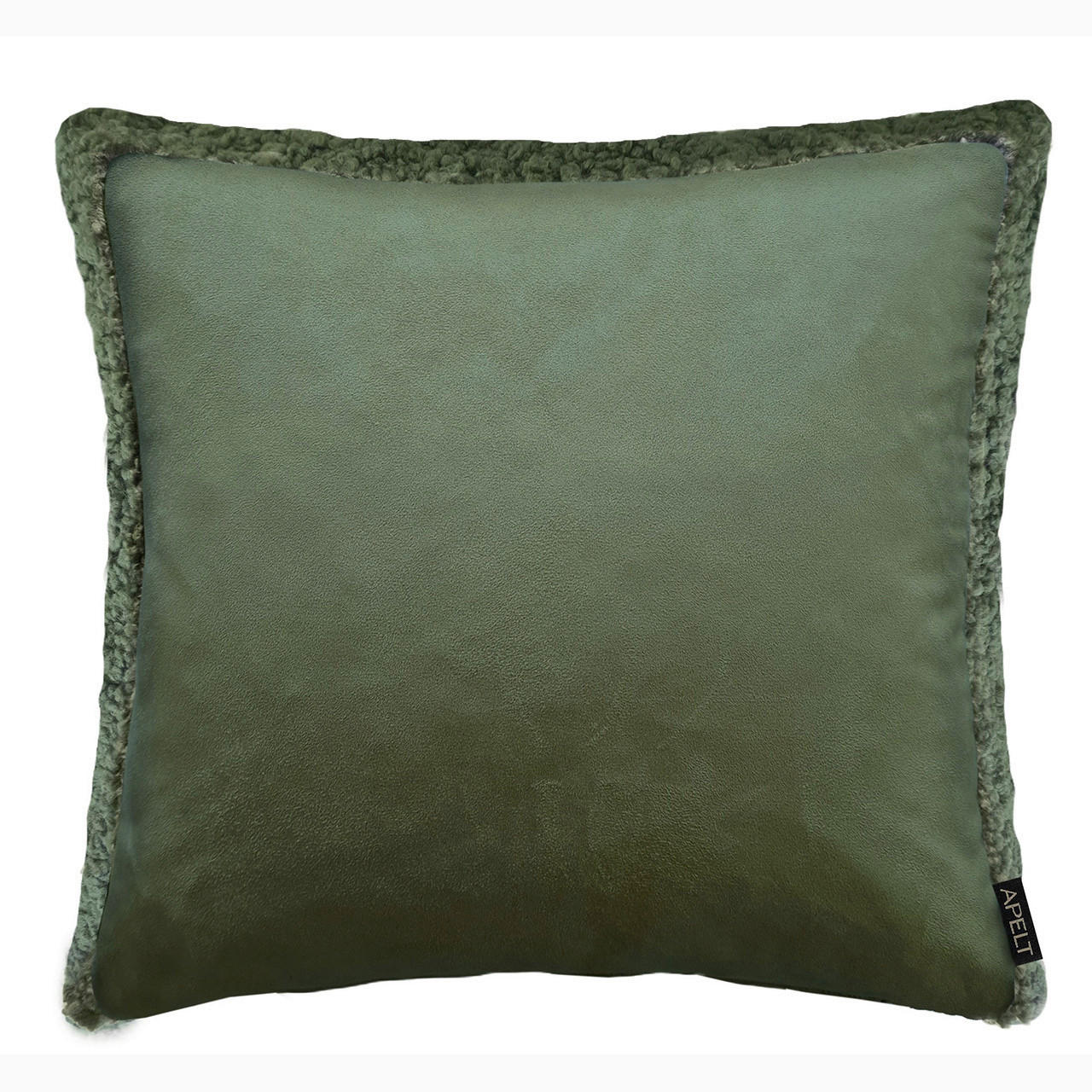 KISSENHÜLLE MONTANA 46/46 cm  - Grün, Basics, Textil (46/46cm) - Apelt