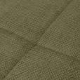 ECKSOFA Olivgrün Webstoff Rückenkissen, Bettkasten, Schlaffunktion, Rücken echt, Liegefläche im Originalstoff  - Schwarz/Olivgrün, KONVENTIONELL, Textil/Metall (292/192cm) - Carryhome