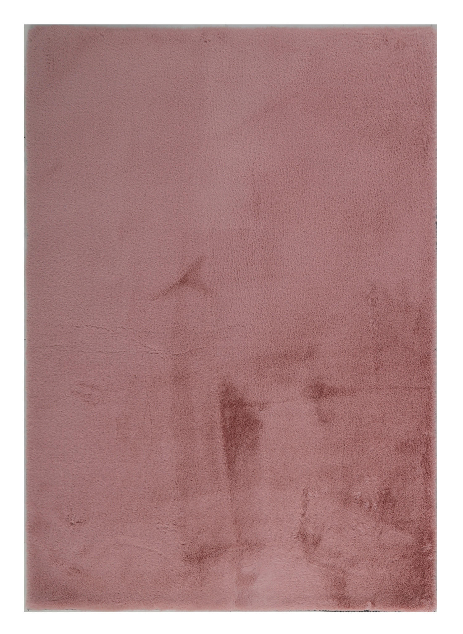 FELLTEPPICH 80/150 cm Olympos Rosa  - Rosa, KONVENTIONELL, Kunststoff/Textil (80/150cm) - Novel