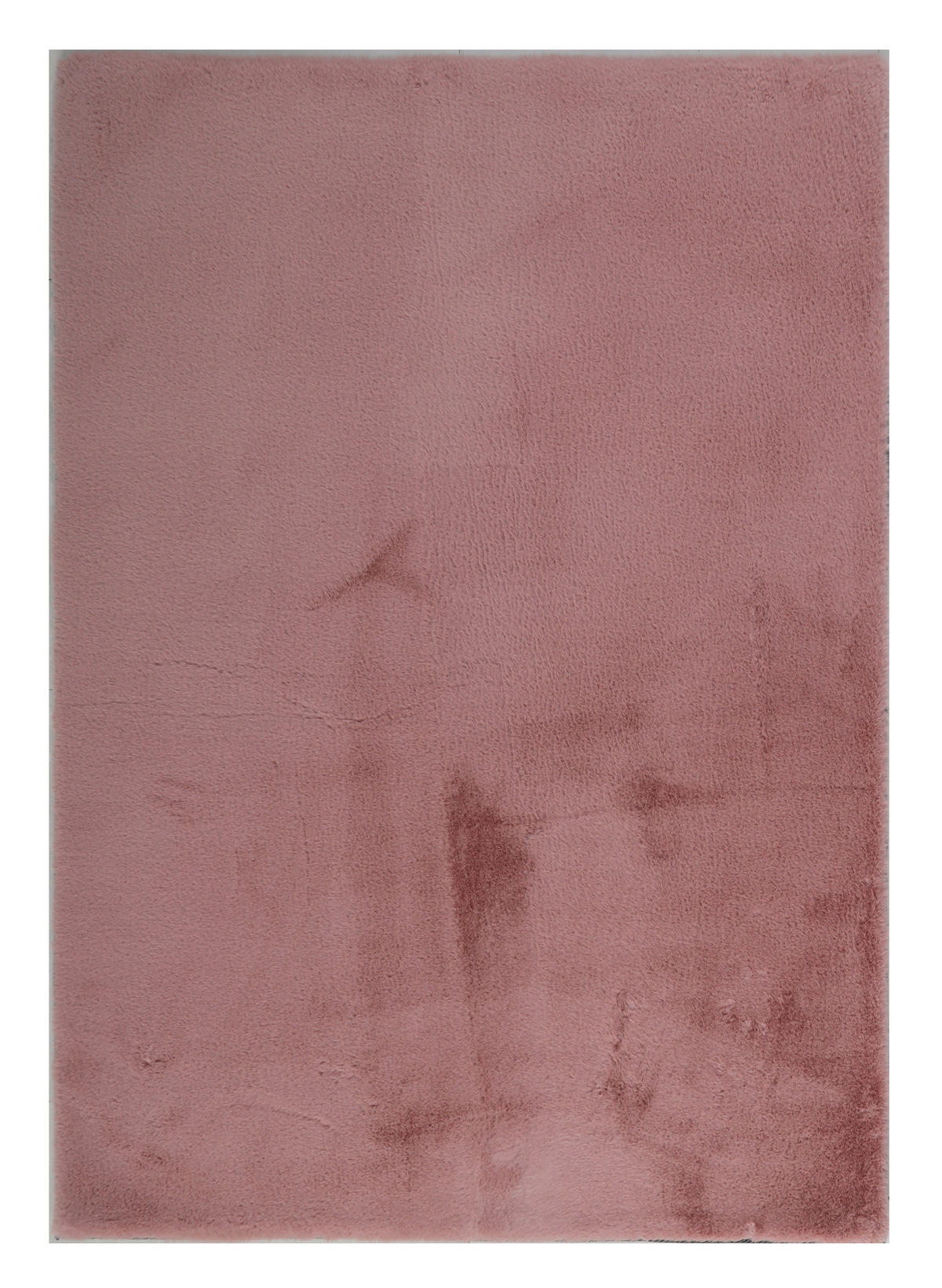 FELLTEPPICH 80/150 cm Olympos  - Rosa, KONVENTIONELL, Kunststoff/Textil (80/150cm)