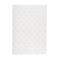 FLACHWEBETEPPICH 160/230 cm Monroe 100 Weiß Weiß  - Weiß, KONVENTIONELL, Kunststoff/Textil (160/230cm)