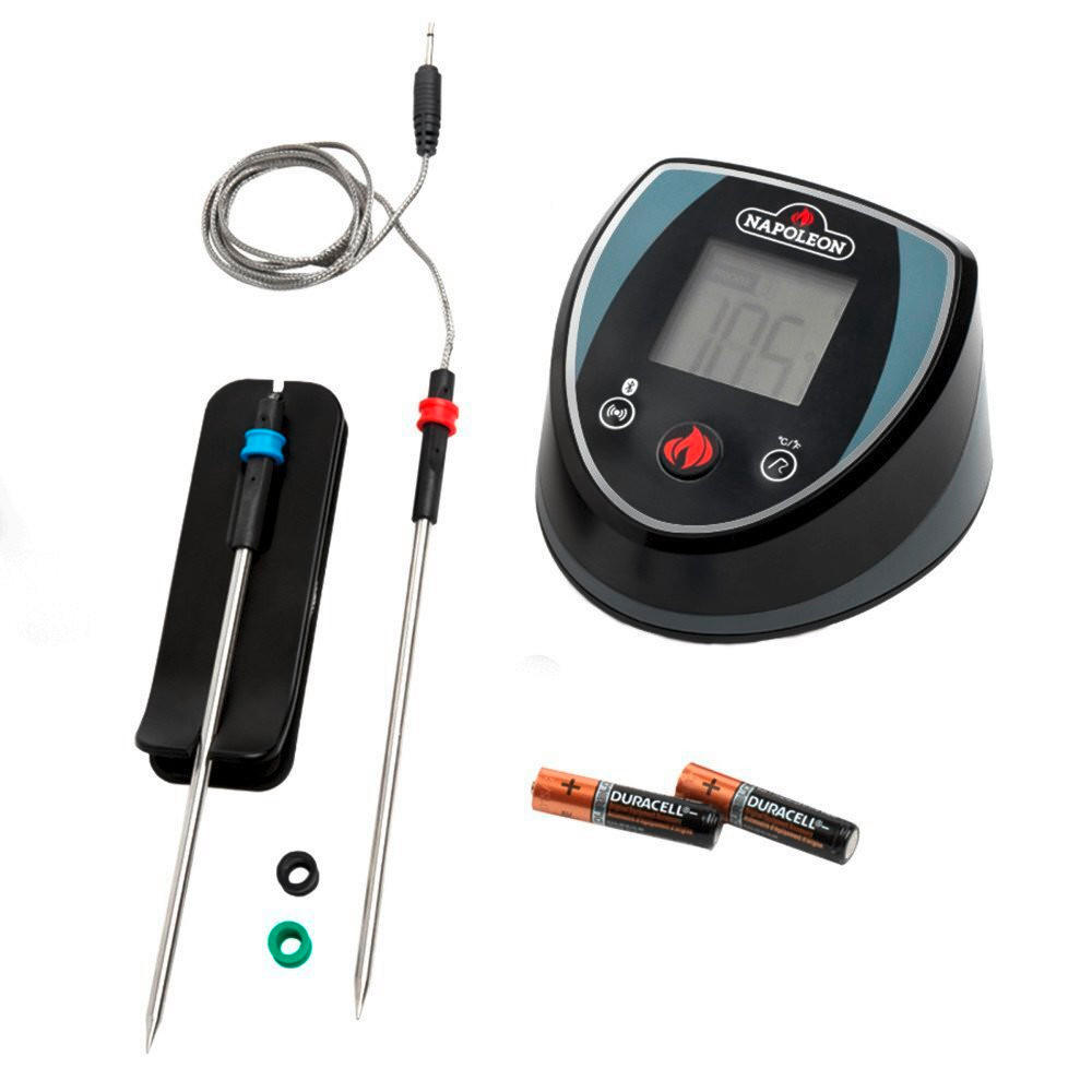 UBODNI TERMOMETAR  - svijetlo siva/crna, Basics, plastika (10,9/10,6/7,4cm) - Napoleon