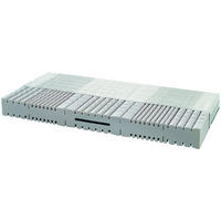 KALTSCHAUMMATRATZE 90/200 cm Höhe ca. 20 cm  - Weiß, Basics, Textil (90/200cm)