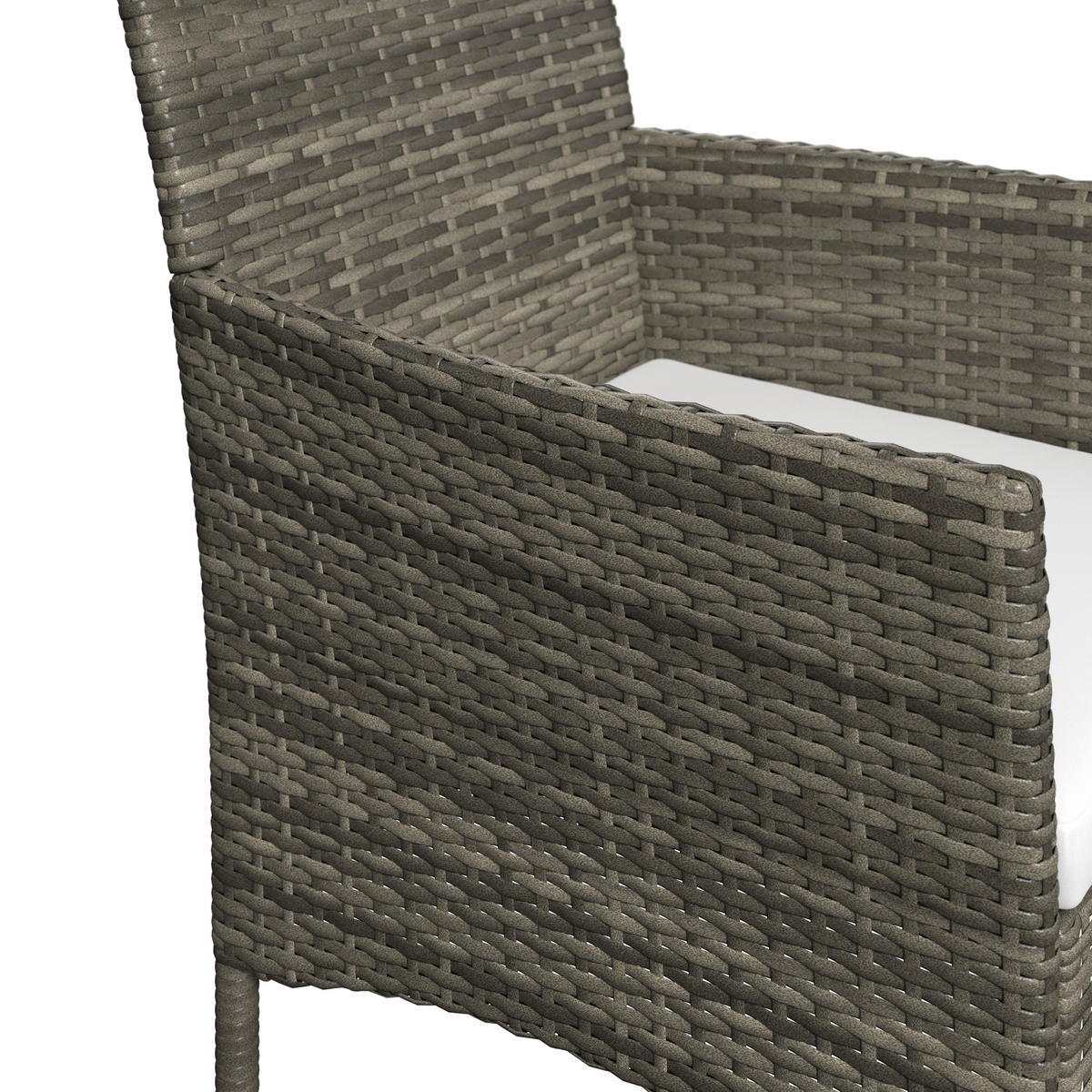 VRTNI SET       krem barve, siva, črna    - siva/črna, Basics, umetna masa/steklo - Ambia Garden