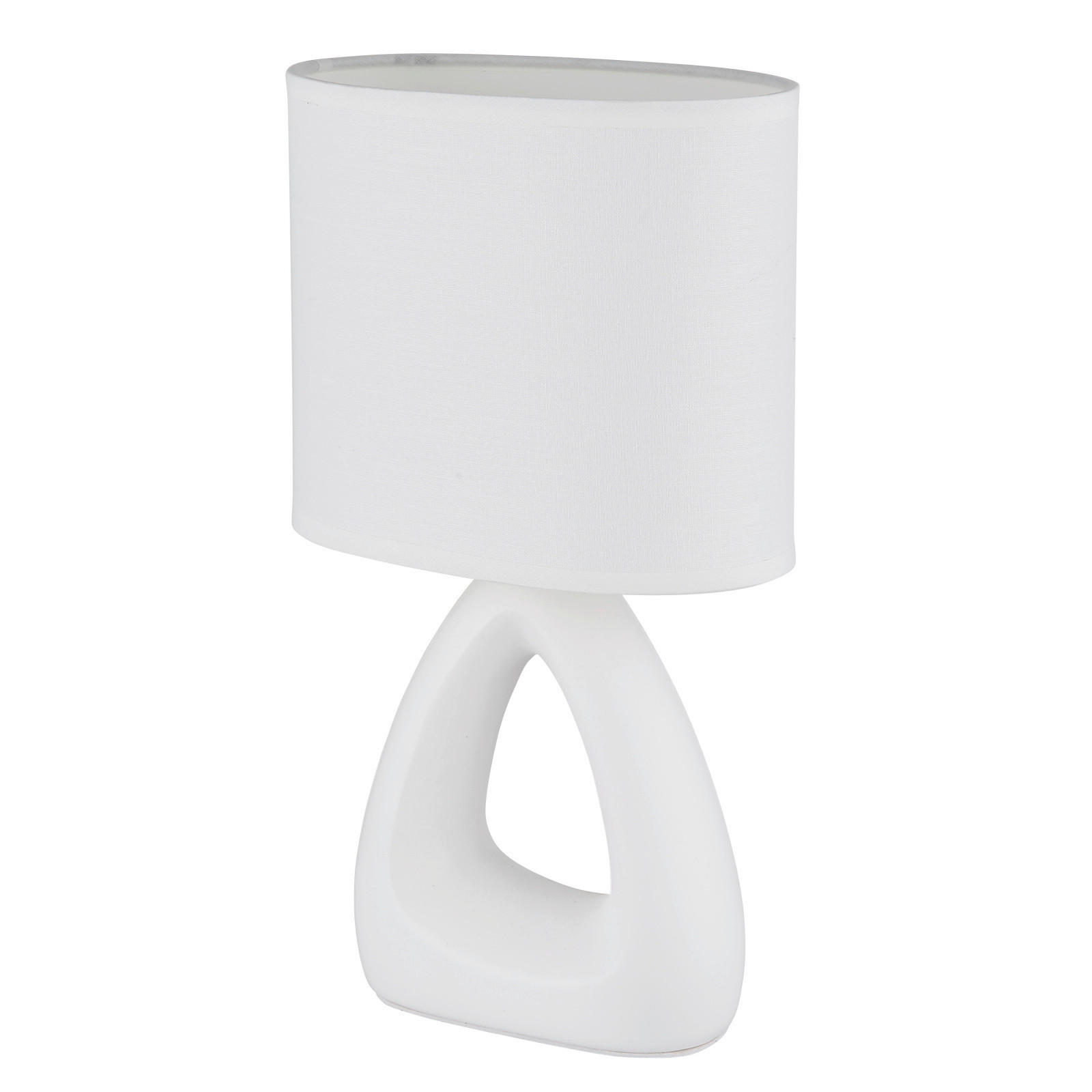 VEIOZĂ - alb, Basics, ceramică/textil (17/10/30cm)