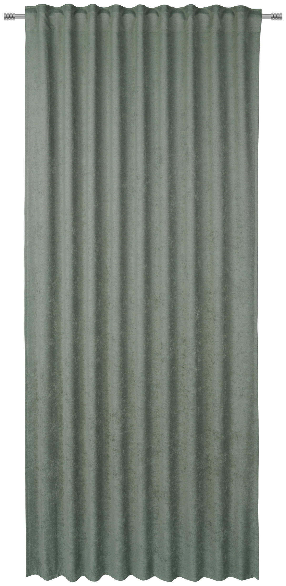 KÉSZFÜGGÖNY részben fényzáró  - zsályazöld, Konventionell, textil (140/245cm) - Esposa