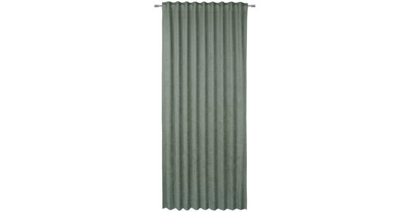 FERTIGVORHANG blickdicht - Salbeigrün, KONVENTIONELL, Textil (140/245cm) - Esposa