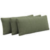 NIERENKISSEN  - Olivgrün, Konventionell, Textil (65/25cm) - Sit & More