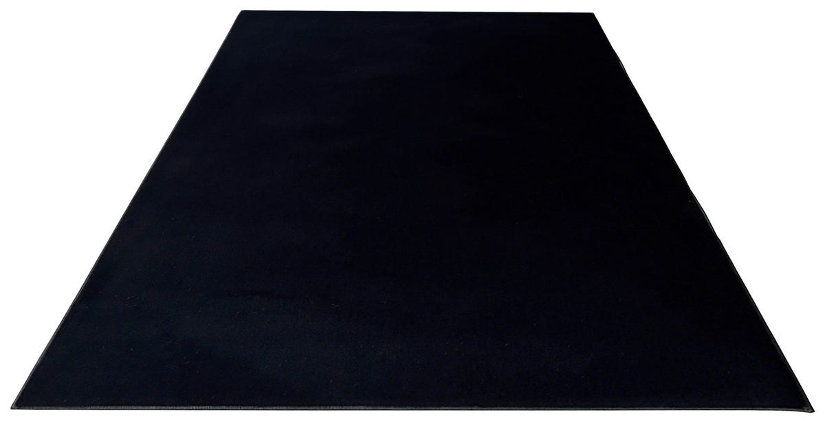 FELLTEPPICH 120/160 cm BHV0724  - Schwarz, Konventionell, Textil (120/160cm) - Boxxx