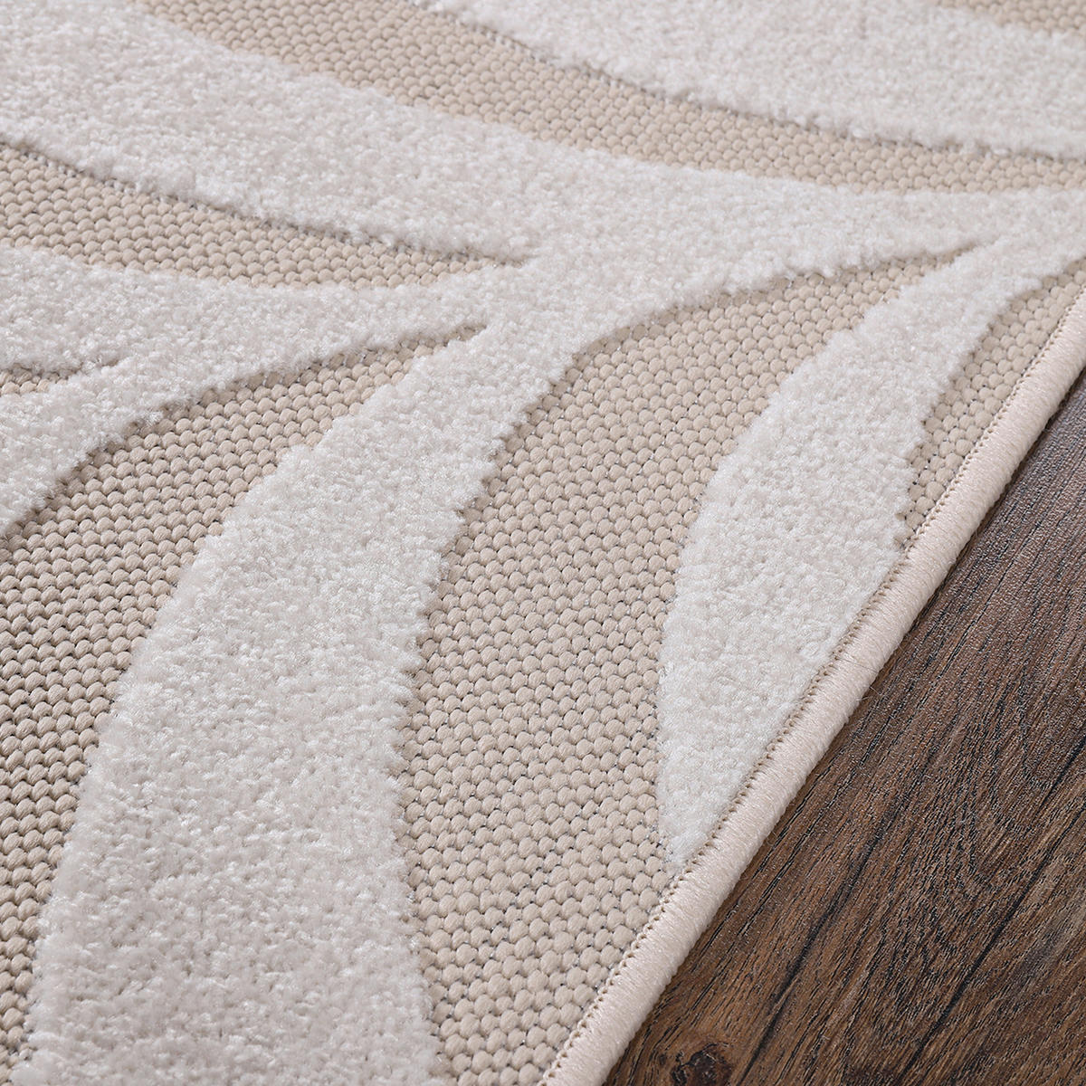 STAZA 80/200 cm   bež  Floral  - bež, Lifestyle, tekstil/plastika (80/200cm)