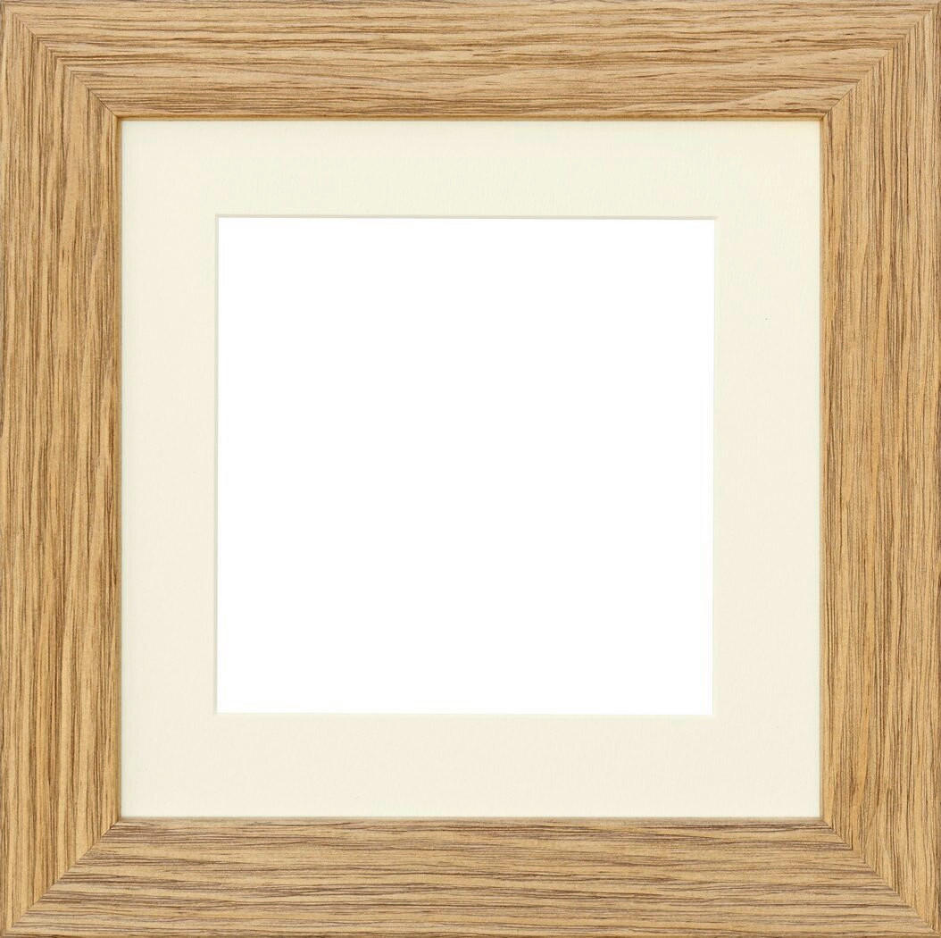 RAHMEN  - Buchefarben, Basics, Glas/Holz (25,4cm)