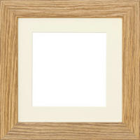 RAHMEN  - Buchefarben, Basics, Glas/Holz (25,4cm)
