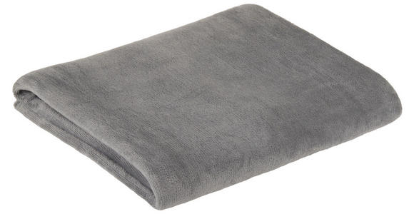 Kuscheldecke Marlies *pmb* - Hellgrau, MODERN, Textil (150/200cm) - Luca Bessoni
