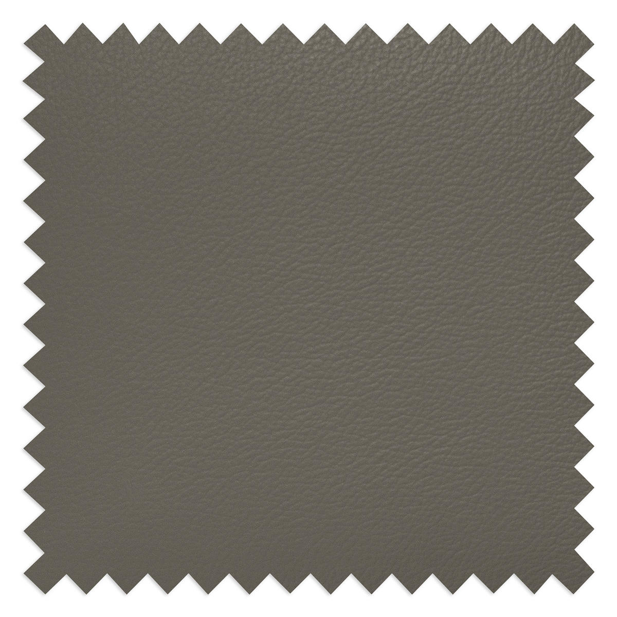ECKSOFA MONDO Schlammfarben Echtleder Lederlook  - Chromfarben/Schlammfarben, Design, Leder/Textil (208/286cm) - Livetastic