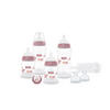 FLÄSCHCHENSET First Choice 8-teilig  - Pink, Basics, Kunststoff (7,3/33,6/25,4cm) - NUK