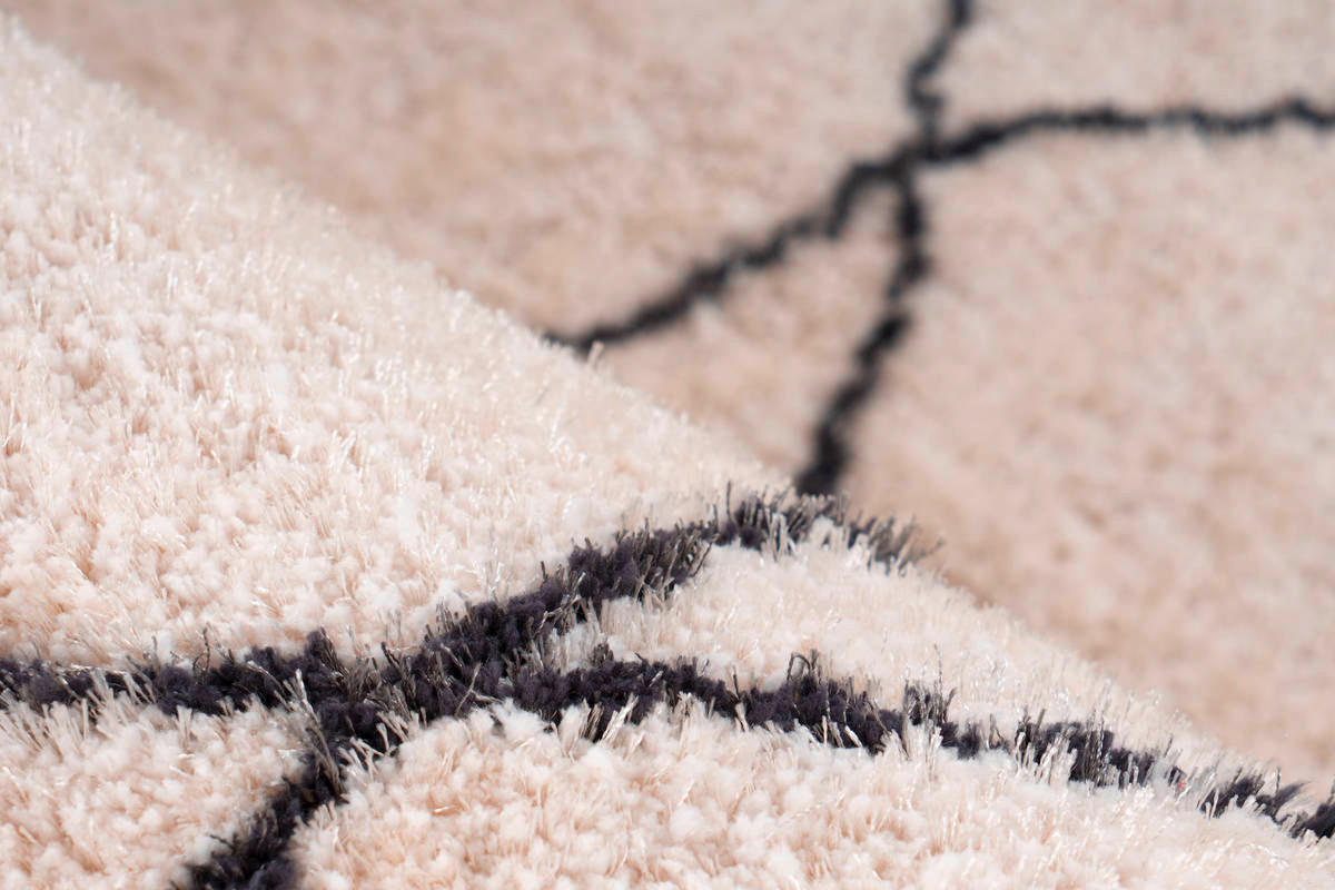 HOCHFLORTEPPICH 200/290 cm Orlando Creme, Beige  - Beige/Creme, Design, Textil (200/290cm) - Kayoom
