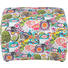 HOCKER Webstoff Multicolor - Multicolor/Schwarz, Design, Kunststoff/Textil (58/40/52cm) HOCKER Webstoff Multicolor - Multicolor/Schwarz, Design, Kunststoff/Textil (58/40/52cm)