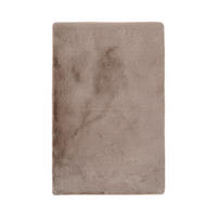 HOCHFLORTEPPICH 65/100 cm Rabbit Light 225 Dunkelbeige  - Beige, Konventionell, Kunststoff/Textil (65/100cm)