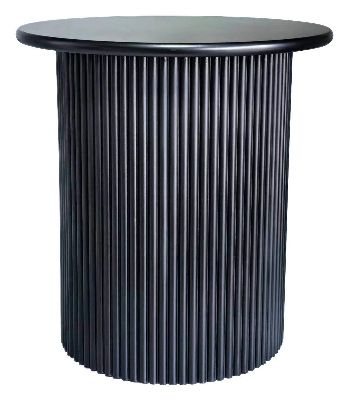 BEISTELLTISCH 40/40/41 cm Schwarz rund  - Schwarz, Design, Holzwerkstoff (40/40/41cm) - Xora