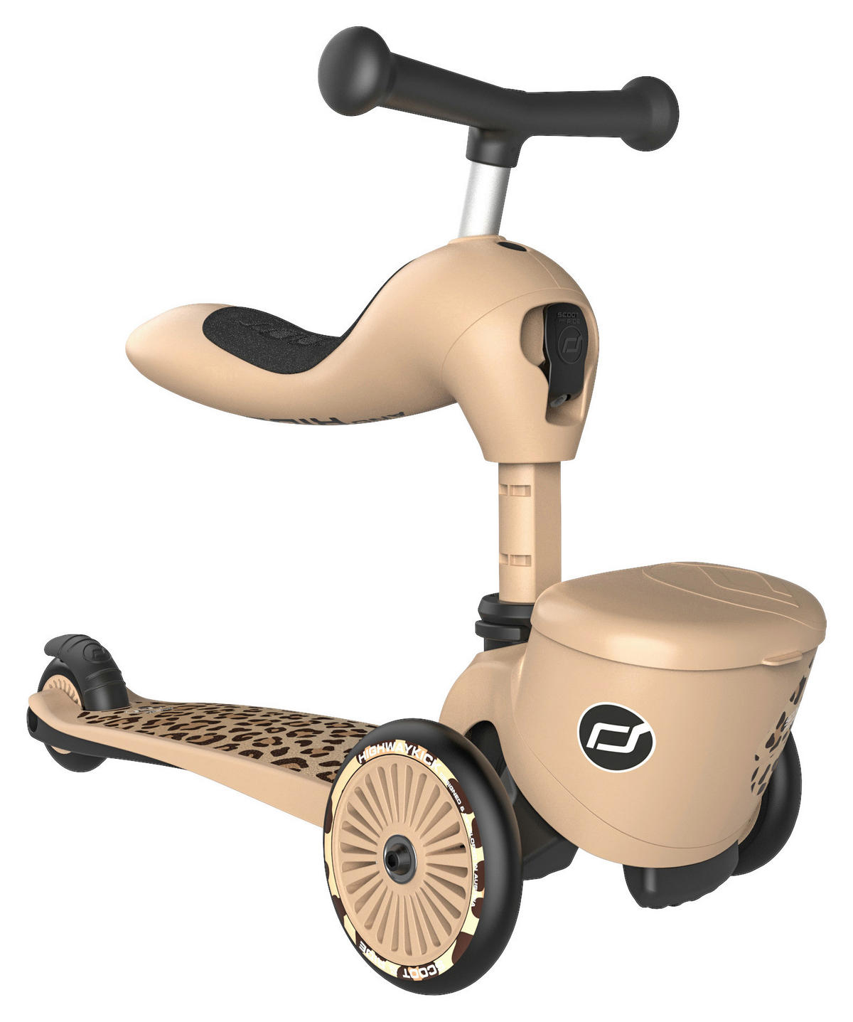 KINDERSCOOTER HIGHWAYKICK  - Trend, Kunststoff/Metall (24/37/55cm) - Scoot and Ride