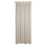 FERTIGVORHANG  halbtransparent   140/240 cm  - Beige, Basics, Textil (140/240cm)
