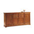 ANRICHTE in furniert, massiv Kirschbaum Kirschbaumfarben - Kirschbaumfarben/Goldfarben, LIFESTYLE, Holz/Metall (215/105/48cm) - Selva ANRICHTE in furniert, massiv Kirschbaum Kirschbaumfarben - Kirschbaumfarben/Goldfarben, LIFESTYLE, Holz/Metall (215/105/48cm) - Selva