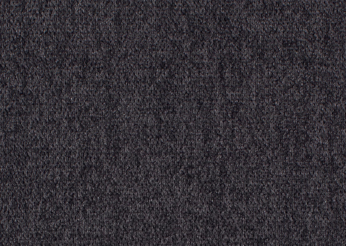 2,5-SITZER in Chenille Anthrazit  - Anthrazit/Schwarz, Design, Textil/Metall (188/84-104/104cm) - Valdera